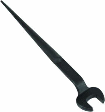 Spud Wrench 1 Inch Opening, 5/8 Inch Bolt, 14.75 Inch Length, Alloy Steel