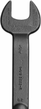 Spud Wrench 1-1/8 Inch Opening, Alloy Steel, 16.625 Inch Length, 2 lbs