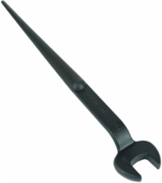 Spud Wrench 1-1/8 Inch Opening, Alloy Steel, 16.625 Inch Length, 2 lbs