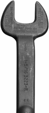 Spud Wrench 1-5/16 Inch Opening for 7/8 Inch Bolts, Alloy Steel Construction