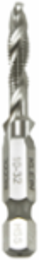 10-32 Drill Tap with 1/4 Inch Hex, High Speed Steel, 0.250 lbs Weight