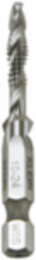 10-24 High Speed Steel Drill Tap with 1/4 Inch Hex for Metal and Plastic
