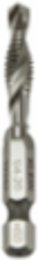1/4-20 Drill Tap, 1/4 Inch Hex, High Speed Steel, Weighs 0.25 lbs