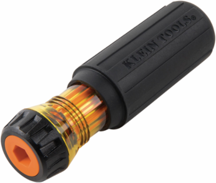 Insulated Flip-Blade Screwdriver 2-in-1 with #1 Phillips & 3/16 Inch Slotted End