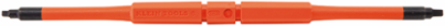Insulated Flip-Blade Screwdriver, 2-in-1, Square #1 & #2 Bit, 3.5 Inch Shaft