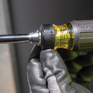15-in-1 Ratcheting Screwdriver with Cushion Grip Handle, 8.71 Inch Length, 14 Bits