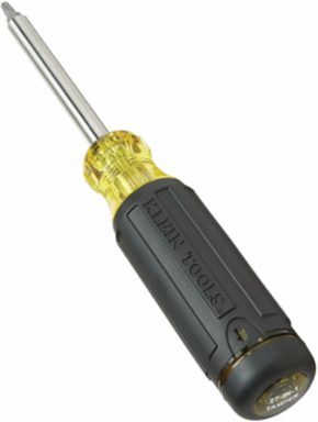 27-in-1 Magnetic Multi-Bit Tamperproof Screwdriver, 1/4 Inch Nut Driver, Cushion Grip
