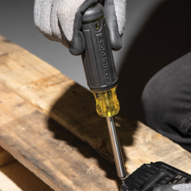 27-in-1 Magnetic Multi-Bit Tamperproof Screwdriver, 1/4 Inch Nut Driver, Cushion Grip