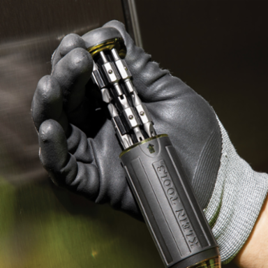 27-in-1 Magnetic Multi-Bit Tamperproof Screwdriver, 1/4 Inch Nut Driver, Cushion Grip