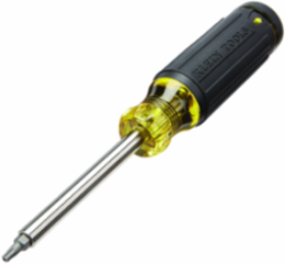 27-in-1 Magnetic Multi-Bit Tamperproof Screwdriver, 1/4 Inch Nut Driver, Cushion Grip