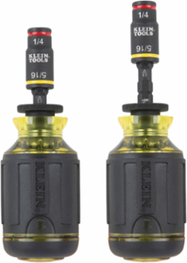 10-in-1 Impact-Rated Stubby Driver Set with Flip Socket
