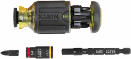 10-in-1 Impact-Rated Stubby Driver Set with Flip Socket