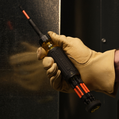 15-in-1 Ratcheting Impact-Rated Multi-Bit Torsion Zone Screwdriver
