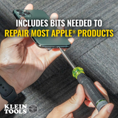 27-in-1 Multi-Bit Precision Screwdriver with Apple® Bits, 3.5 mm Nut Driver, Magnetic