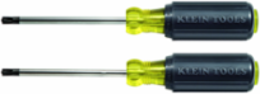 Combination Tip Screwdriver Set, 2-Piece, 4 Inch, Cushion-Grip Handle, 1.5 lbs