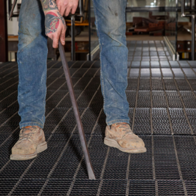 30-Inch Hex Connecting Bar with 15° Chisel End, 3/4 Inch Diameter