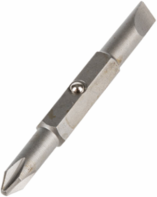 Replacement Bit #2 Phillips, 9/32 Inch Slotted, 5/16 Inch Hex Shank