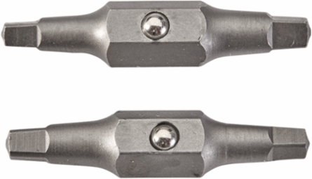 Replacement Bits Set - #1 & #2 Square Tip, Fits 10-in-1 & 11-in-1 Screwdrivers