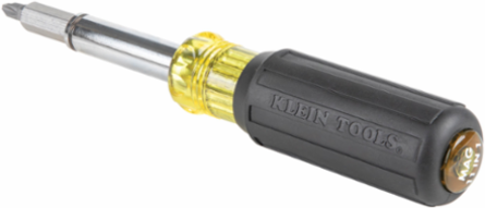 11-in-1 Magnetic Screwdriver/Nut Driver with 3 Nut Driver Sizes and Cushion Grip