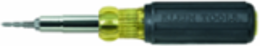 Multi-Bit Screwdriver Tap Tool, 14-Piece with Cushion Grip Handle, 6 Tap Sizes