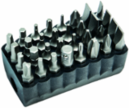 Standard Tip Bit Set, 32-Piece with Hex, Phillips, TORX, Slotted Bits