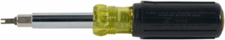 Multi-Bit Screwdriver, 11-in-1 with Cushion Grip Handle, Includes 3/8 Inch Nut Driver
