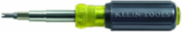 Multi-Bit Screwdriver, 11-in-1 with Cushion Grip Handle, Includes 3/8 Inch Nut Driver