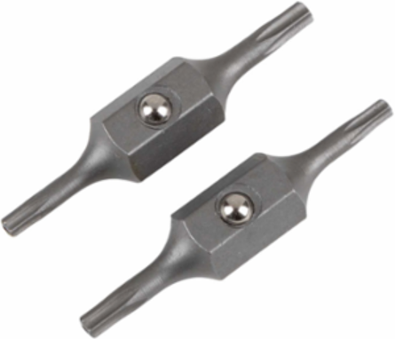 Replacement Bit Set, Tamperproof Torx #7 & #8, 2 Steel Bits