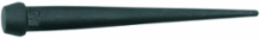 Broad-Head Bull Pin 1-1/4 Inch x 13-3/4 Inch, Heat-Treated Alloy Steel, 2.9 lbs