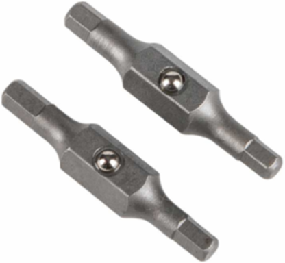 2-Piece Replacement Bits 1/8 Inch and 9/64 Inch Hex