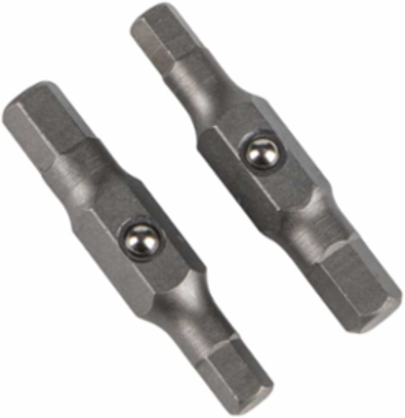 Replacement Bit Set 2-Piece, 4 mm & 5 mm Hex, Precision-Machined Tips