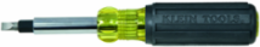 Heavy-Duty 10-in-1 Multi-Bit Screwdriver with Cushion Grip & 3/8 Inch Hex Driver