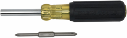 Extended Reach Multi-Bit Screwdriver & Nut Driver, 9.1 Inch Length, 6-in-1