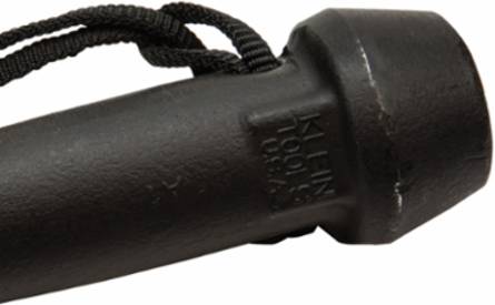Broad Head Bull Pin with Tether Hole, 1-1/4 Inch x 13.75 Inch, Heat-Treated Alloy Steel