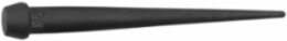 Broad-Head Bull Pin 1-1/16 Inch x 10 Inch, Heat-Treated Alloy Steel, 1.6 lbs