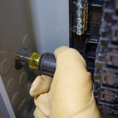 Multi-Bit Stubby Screwdriver Nut Driver 6-in-1, 3.25 Inch Length, Cushion Grip