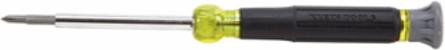 Multi-Bit Electronics Screwdriver, 6.5 Inch, 4-in-1, Cushion-Grip Handle