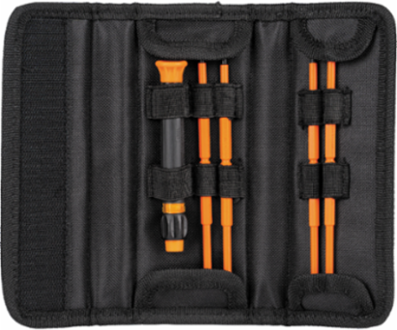 8-in-1 Insulated Precision Screwdriver Set with 1000V Rating, 6 Pieces