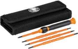 8-in-1 Insulated Precision Screwdriver Set with 1000V Rating, 6 Pieces