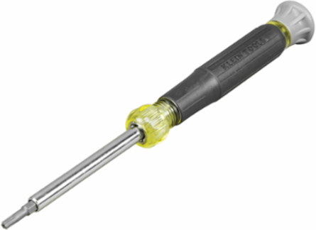 4-in-1 Electronics Screwdriver, TORX® Bits, 6.5 Inch Length, Cushion Grip