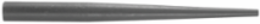 1-5/16 Inch Standard Bull Pin, 12 Inch Length, Heat Treated Steel