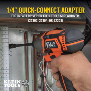 3-in-1 Impact Flip Socket, 1/4-Inch & 5/16-Inch, 5 Inch Length, Steel