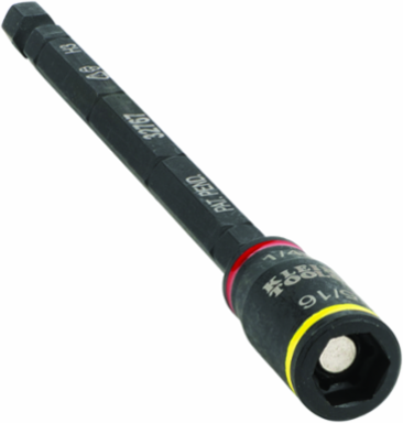 3-in-1 Impact Flip Socket, 1/4-Inch & 5/16-Inch, 5 Inch Length, Steel