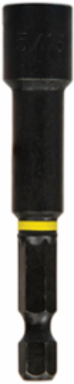 Pro Impact Power Bits 5/16 Inch Nut Driver, S2 Steel, 3-Pack