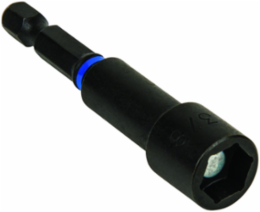 Pro Impact Power Bits 3-Pack, 3/8 Inch Nut Driver, S2 Steel, 2.65 Inch Length