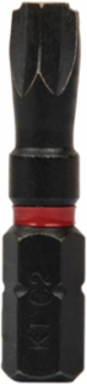 Pro Impact Power Bits Set, 1-1/4 Inch Length, S2 Steel, 7-Pack