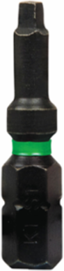 Pro Impact Power Bits Set, 1-1/4 Inch Length, S2 Steel, 7-Pack