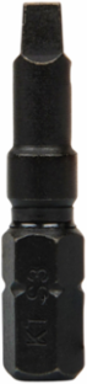 Pro Impact Power Bits Set, 1-1/4 Inch Length, S2 Steel, 7-Pack