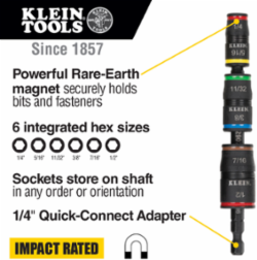 7-in-1 Impact Flip Socket Set
