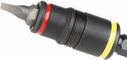 7-in-1 Impact Rated Flip Socket Set, 1/4-Inch Hex Sizes, Hardened Steel